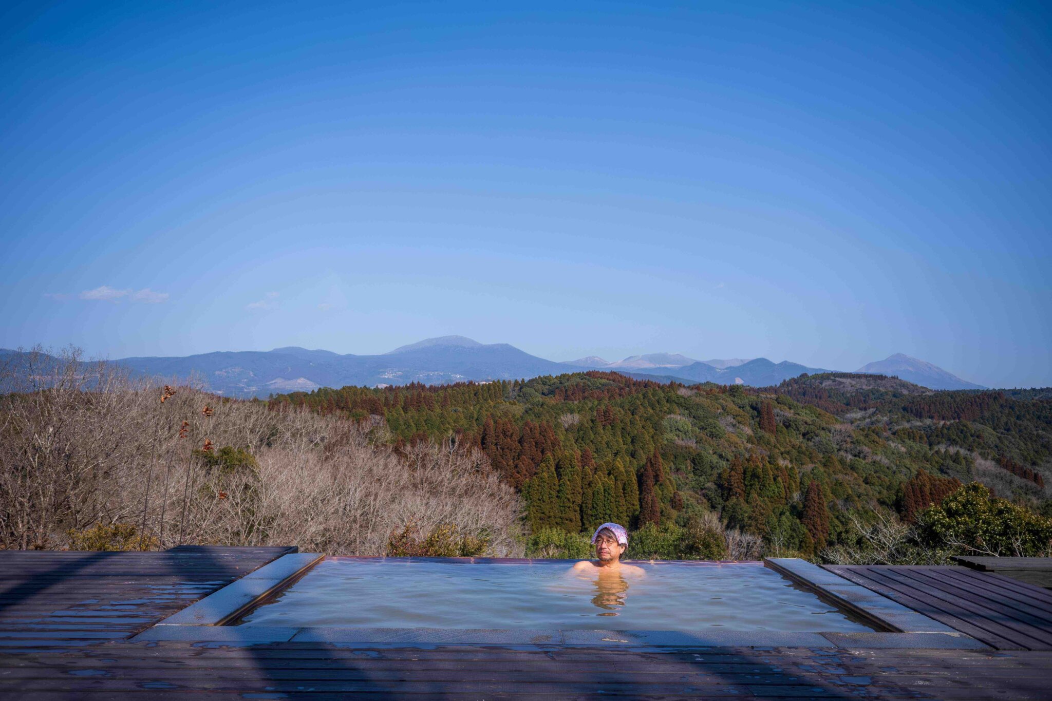 ラグジュアリーを極めた露天風呂